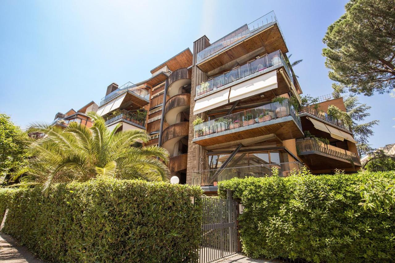 Terrazza Piccolomini: Elegant Apartment Stunning View Over Rome/St Peter'S Dome Roma Exterior foto